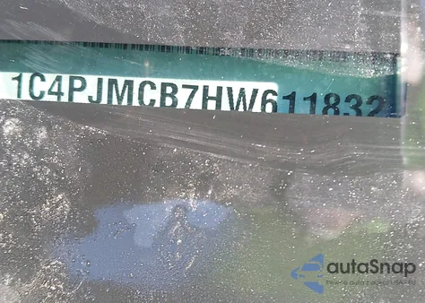 2017 Jeep Cherokee Latitude 4X4 из США, поврежденный, VIN 1C4PJMCB7HW611832